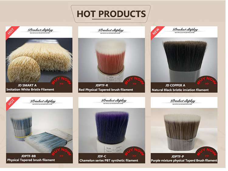 synthetic brush fibers