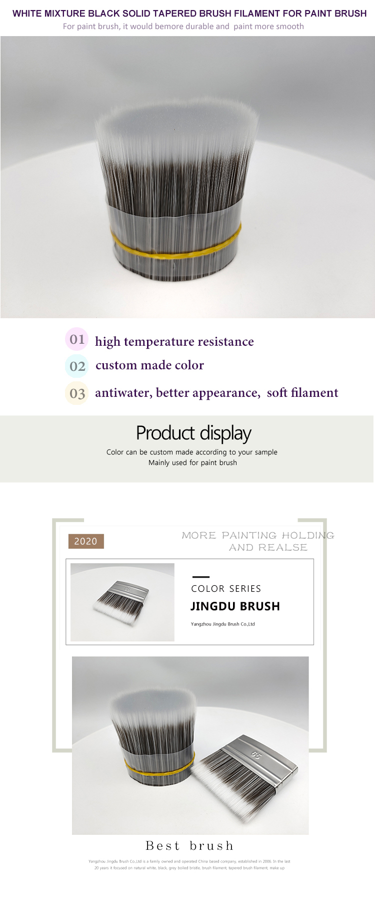 brush filament product dispaly brush filament product dispaly