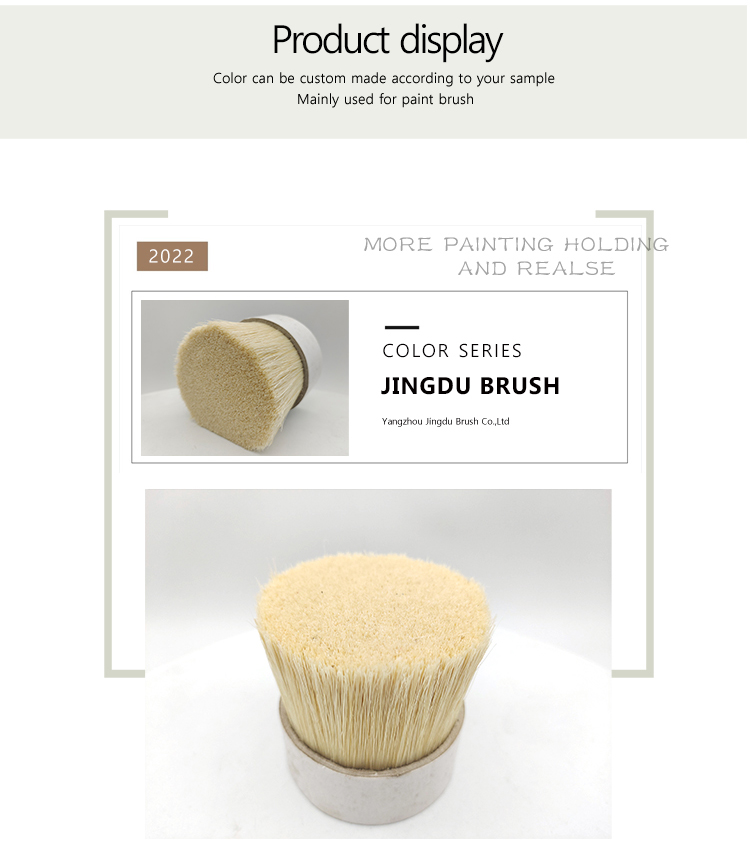 natural white bristle natural white bristle