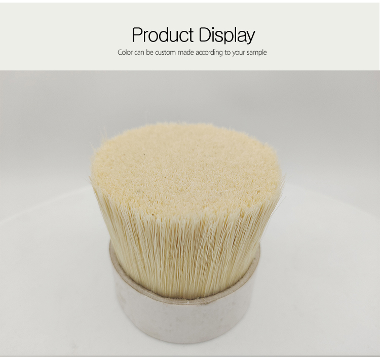 natural white bristle natural white bristle