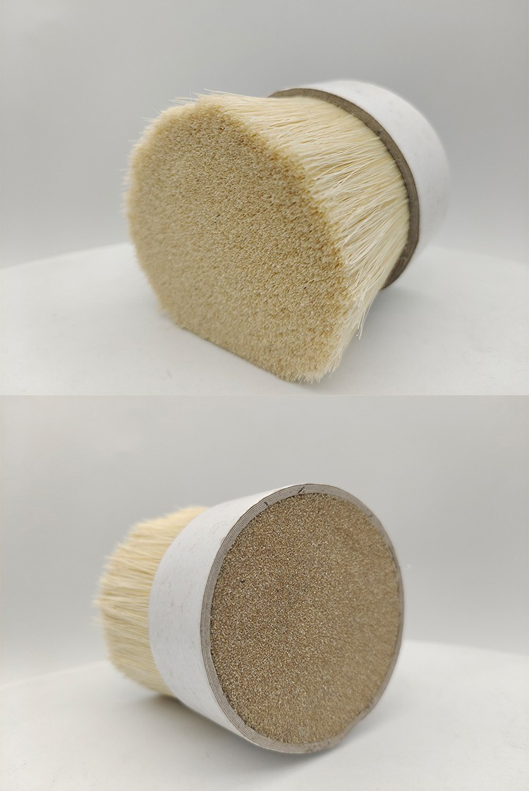 natural white bristle natural white bristle