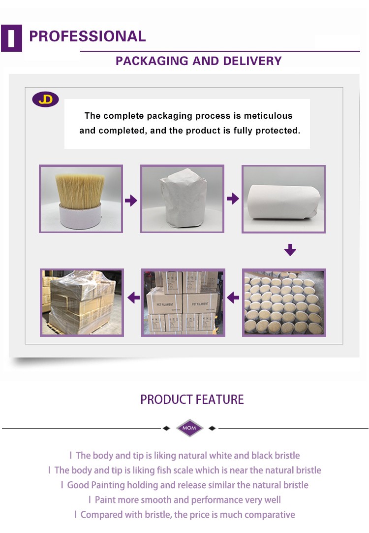 High quality tapered solid synthetic filament High quality tapered solid synthetic filament